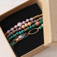 Sets d'inspiration Confectionner des bracelets et des boucles d’oreilles avec des perles en pierre naturelle jade