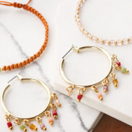 Sets d'inspiration Inspiration pour la confection de bijoux avec des perles à facettes cube