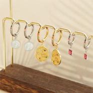 Sets d'inspiration Inspiration de boucles d’oreilles avec créoles en acier inox