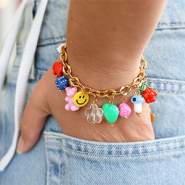 Nouveau Juste arrivé ! Perle en acrylique dés et cœurs