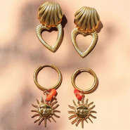 Nouveau Apprêts et breloques en acier inoxydable