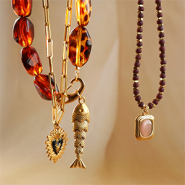 Sets d'inspiration Inspiration avec des breloques ludiques en acier inoxydable