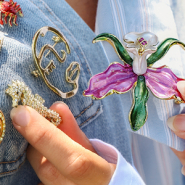 Nouveau Nouvelle collection de broches à strass