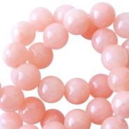 Pierres naturelles Calcite et Marbre 8mm Rose pêche