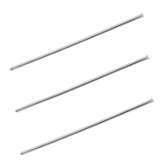 Clou &agrave; t&ecirc;te plate en acier inox 35mm argent&eacute; (inox)