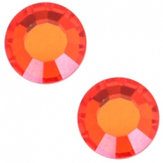 Swarovski Elements SS30 flatback (6.4mm) Hyacinth orange
