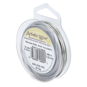 18 Gauge Artistic Wire Acier inox