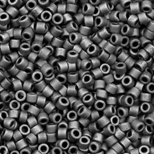 Perles Miyuki delicas 11/0 Metallic matte slate grey DB-306