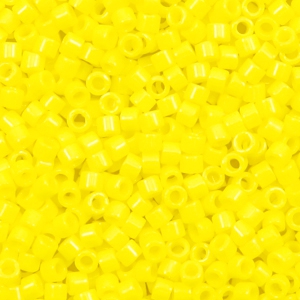 Perles Miyuki delicas 11/0 Opaque yellow DB-721