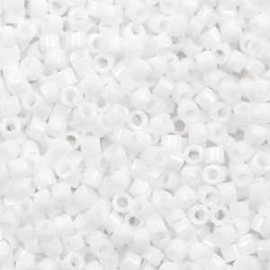 Perles Miyuki delicas 11/0 Matte AB white DB-351