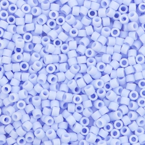 Perles Miyuki delicas 11/0 Opaque matte agate blue DB-1587