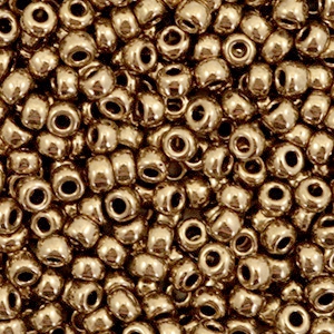 Perles de rocailles Miyuki 8/0 Metallic dark bronze 8-457