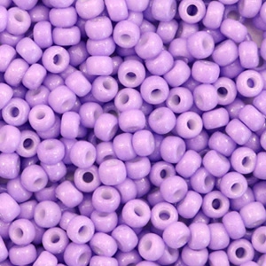 Perles de rocailles Miyuki 8/0 Duracoat opaque columbine purple 8-4488