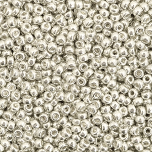 Perles de rocailles Miyuki 11/0 Galvanized silver 11-1051