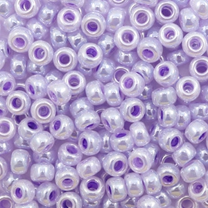 Perles de rocailles Miyuki 6/0 Ceylon lilac purple 6-538