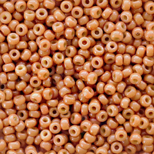 Perles de rocailles Miyuki 11/0 Duracoat opaque cedar brown 11-4457