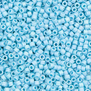 Perles Miyuki delicas 11/0 Opaque turquoise blue DB-725