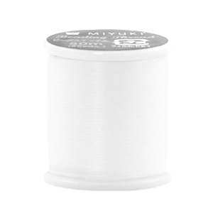 Fil Miyuki beading thread XL Blanc