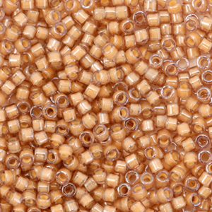 Perles Miyuki d&eacute;licas 11/0 Luminous almond brown DB-2043