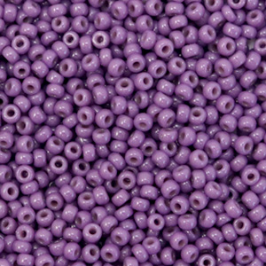 Perles de rocailles Miyuki 11/0 Duracoat opaque anemone purple 11-4490