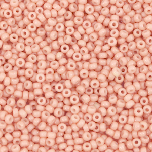 Perles de rocailles Miyuki 11/0 Duracoat opaque tea rose 11-4461