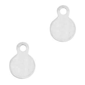 Argent 925 breloques 4mm Argent