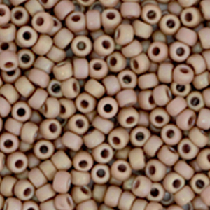 Perles de rocailles Miyuki 8/0 Opaque glazed frosted rainbow lavender 8-4694