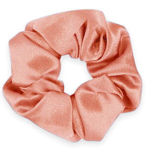 Chouchous pour cheveux soyeux Rose flamingo