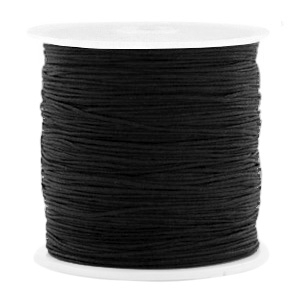 Fil macram&eacute; 0.8mm Noir