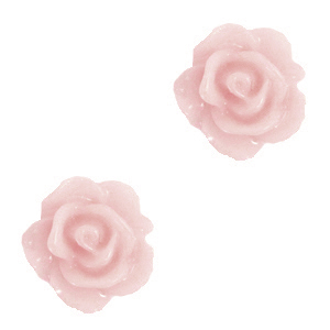 Perles roses 10mm Rose vintage