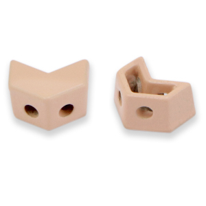 Perles tile fl&egrave;che Rose dusty