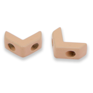 Perles tile fl&egrave;che Rose dusty