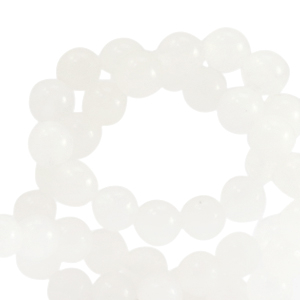 Pierres naturelles Quartz 4mm Blanc