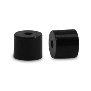 Pierres naturelles disc 3x2mm Noir minuit