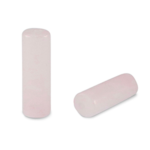 Pierres naturelles perles Quartz Rose tube Rose clair