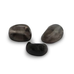 Pierres naturelles perles Obsidienne Gris