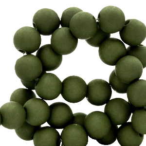 Perles acryliques 6 mm Vert sacramento