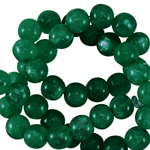 Perles Polaris rond 6mm Mosso Vert Eden