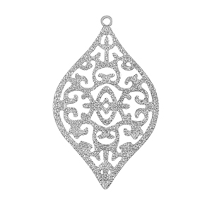 Breloques en acier Inox boh&egrave;mes Argent&eacute;