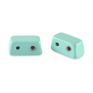 Perles tile rectangle Bleu oc&eacute;an