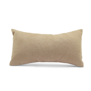 Pr&eacute;sentoir bijoux coussin velours doux Marron taupe