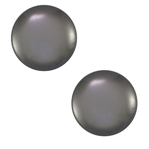 Cabochon classique 7mm Polaris Elements Lucido Anthracite