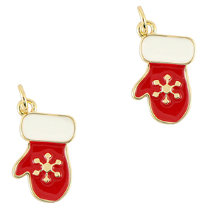 M&eacute;tal TQ laiton breloques gant Dor&eacute;