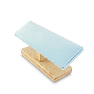 Pr&eacute;sentoir bijoux pour bracelets Natural-bleu glacier