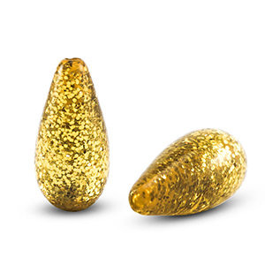 Perles Polaris Elements en forme de goutte Paipolas shiny Dor&eacute;