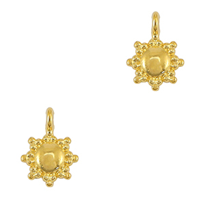 Breloques en m&eacute;tal DQ Dor&eacute; (sans nickel)