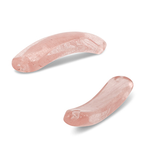 Pierres naturelles connecteur Rose