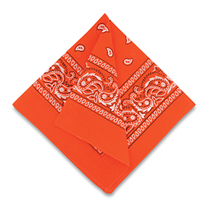 Bandana Orange chaud
