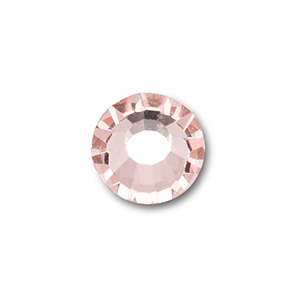 Preciosa SS34 flatback Vintage rose