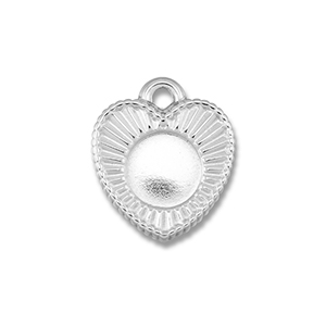 BY31&reg; Breloques en acier Inox avec serti pour SS20 flatback Argent&eacute;